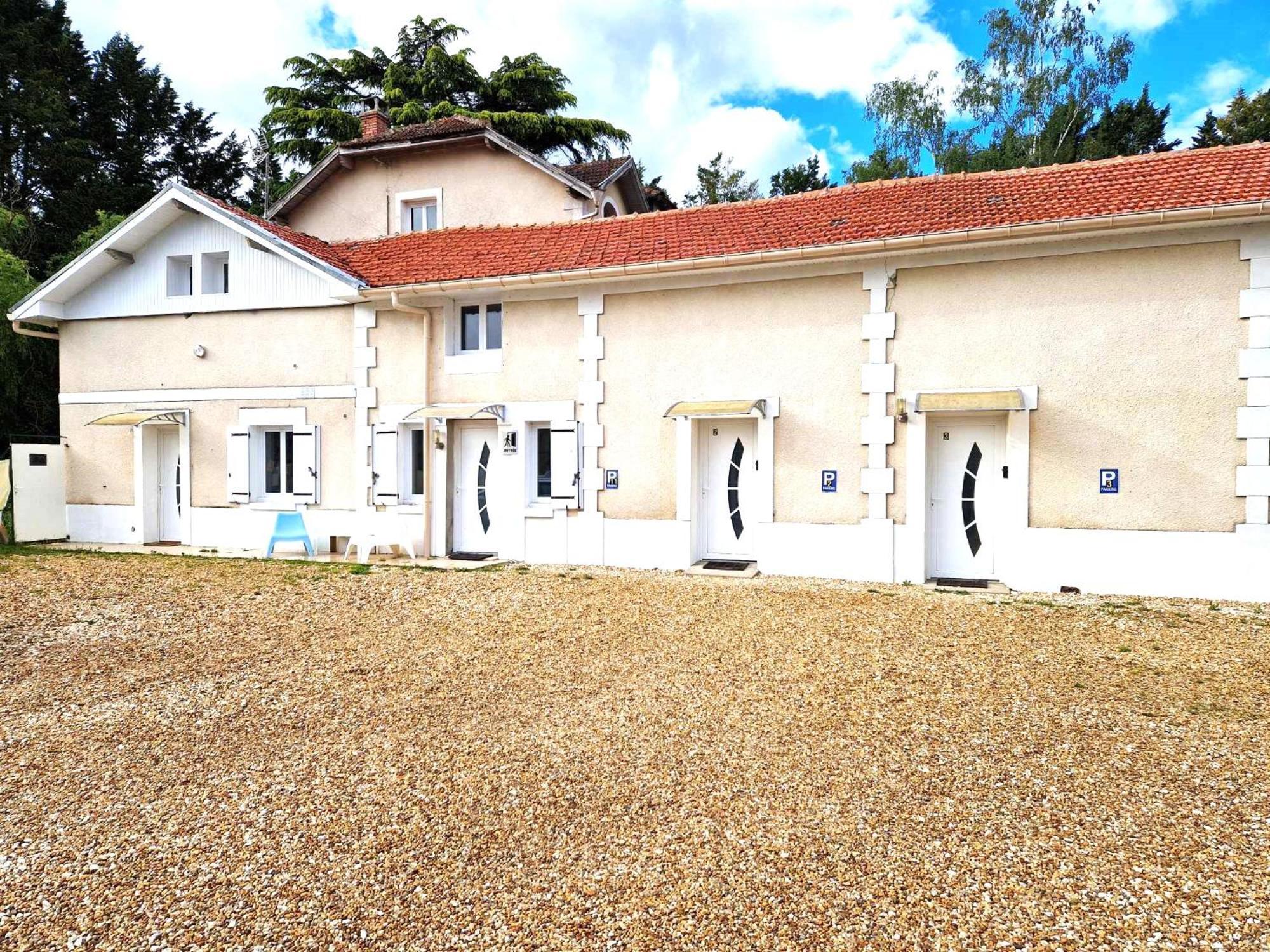 09 - Joli Studio Avec 2 Lits, Logement Tout Equipe Pour 1, 2 Ou 3 Personnes Maximum, Vue Sur Parc Arbore, Parking Privatif Gratuit, Grand Fourgon Possible, Tout Le Linge De Maison Est Fourni Razac-sur-lʼIsle Buitenkant foto